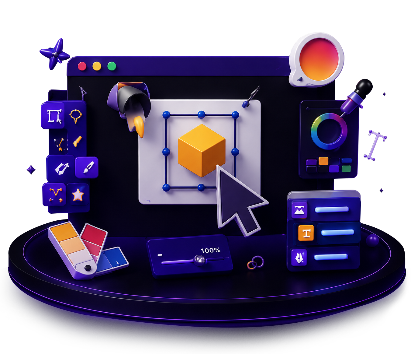 Graphic design illustration